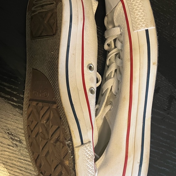 Converse Chucks All Stars Low White M7652 38 Women’s 7.5 Men’s 5.5 - Picture 6 of 7